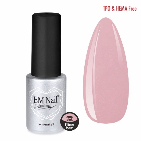 Fiber Base Cute Pink 6ml EM Nail