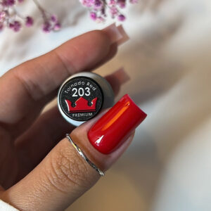 Lakier hybrydowy Premium Tornado Red 203