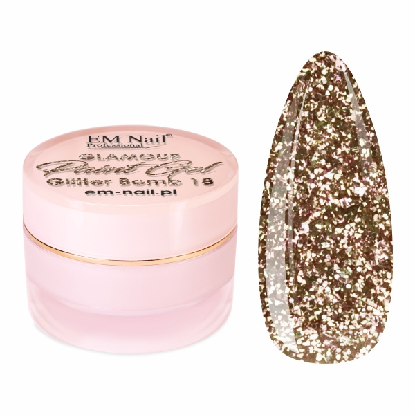 Paint Gel Glamour Glitter Bomb 18