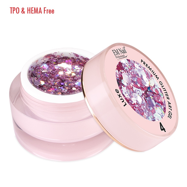 Premium Glitter Art Gel Luxe 4 - obrazek 2