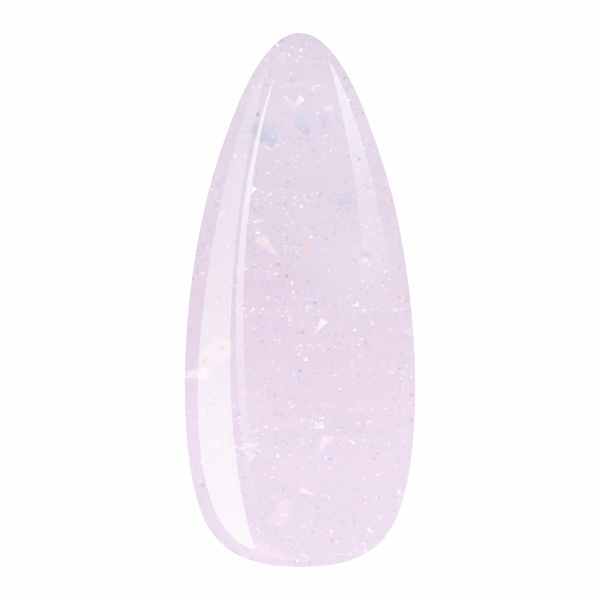 Żel w butelce UV/LED Pink Confetti 15ml - obrazek 2