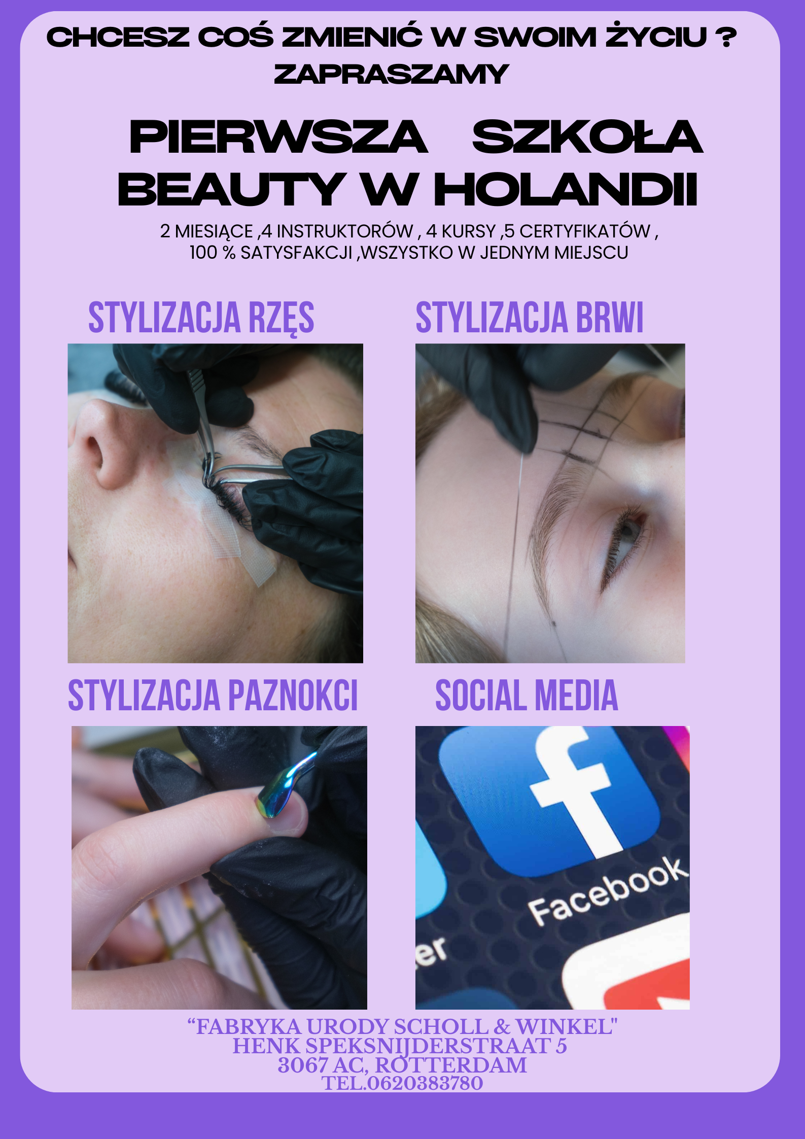 szkoła beauty nowy adres prinseland